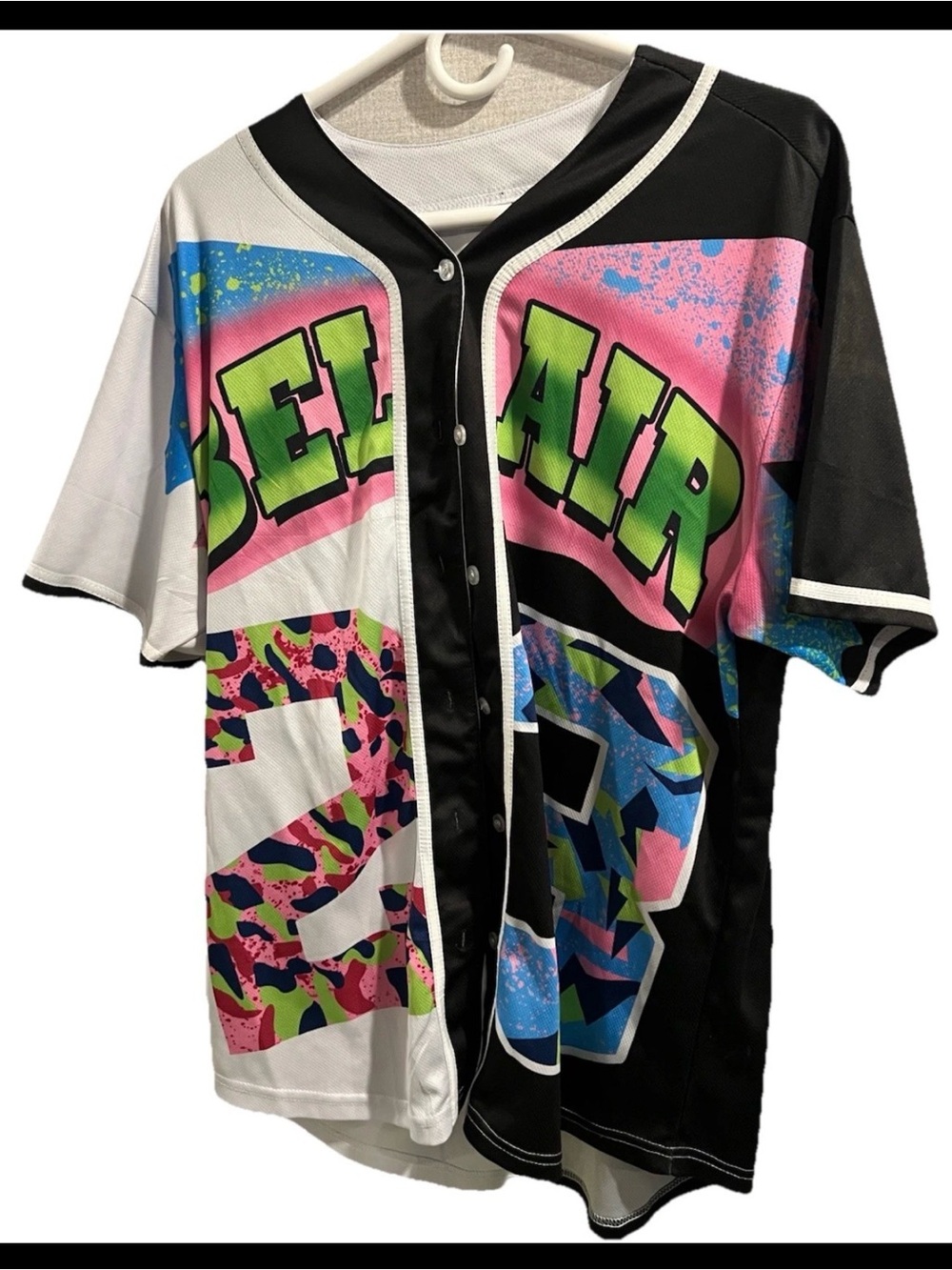 90s Style Bel-Air Baseball Jersey #23 XL Fresh Prince Will Smith Hip Hop